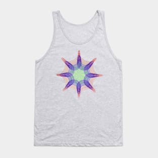 Spirograph Pastel Tank Top